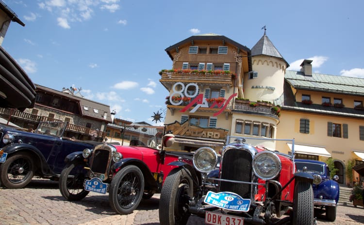 rallye voiture Ancienne Megeve