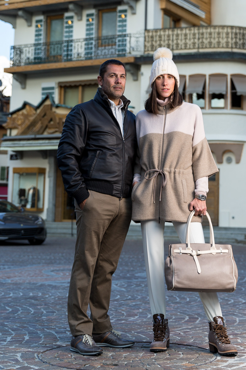 AAllard habille le Tout-Megève : Amandine et Arnaud Gauduel