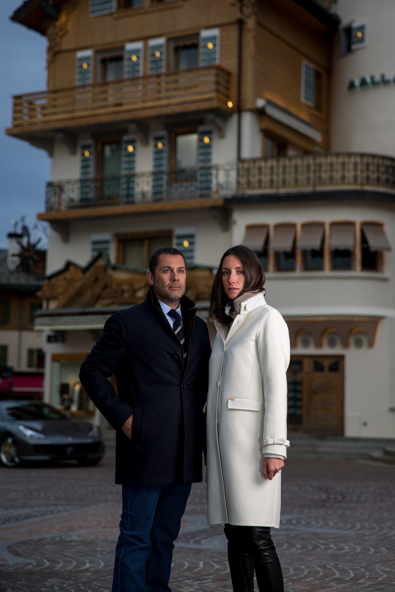 AAllard dresses the Whole Megève : Amandine et Arnaud Gauduel