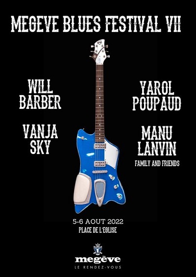 affiche Megeve blues festival VII