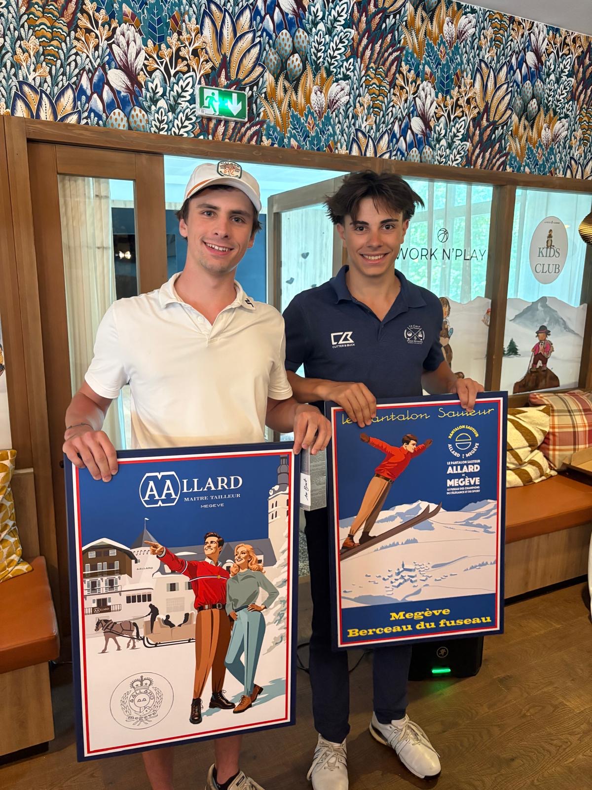 Green Tee Cup et Pro-Am - remise d'affiches