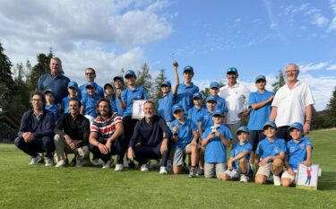 AALLARD au Pro-Am Junior de l'école de golf Megève