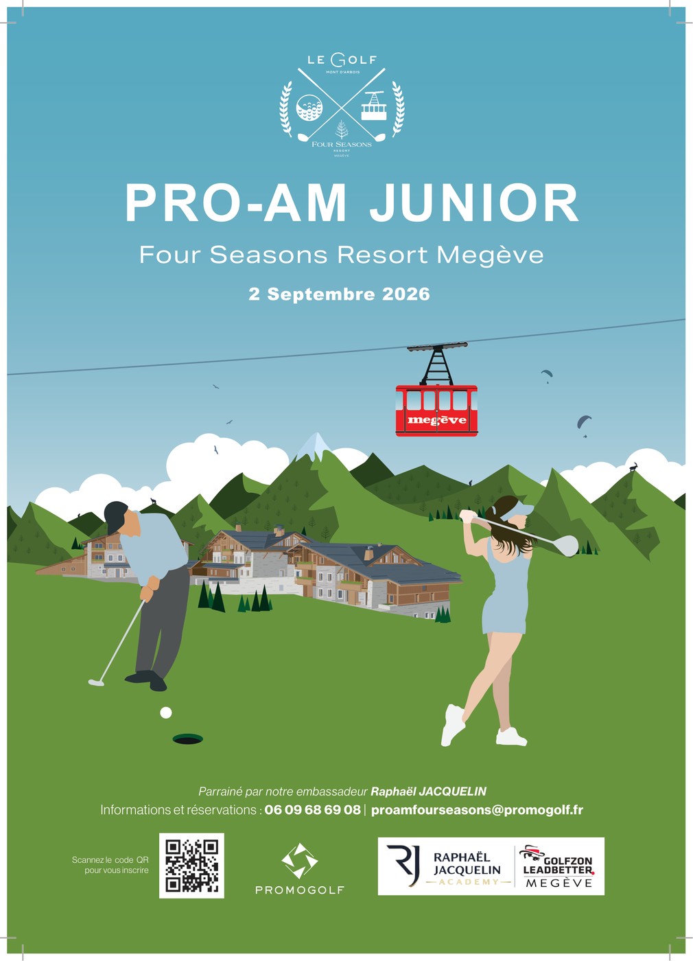 Pro-Am Junior (Four Seasons Resort Megève), Golf du Mont d'Arbois, Megève